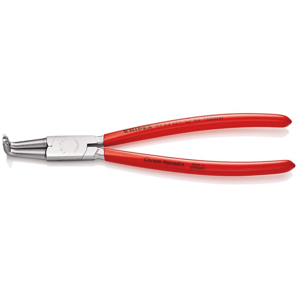 KNIPEX 44 23 J31 Borgveertang voor binnenringen in boringen met kunststof bekleed verchroomd 215 mm-0