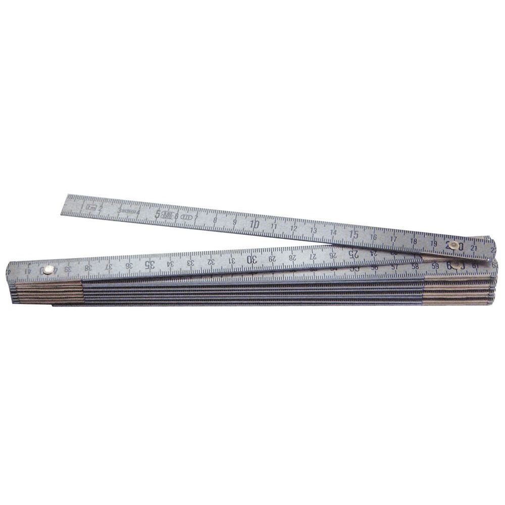 Lichtmetalen duimstok 2mtr. 10 delig-0