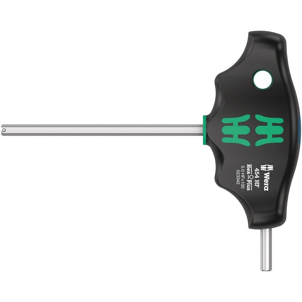 454 HF T-GREEP ZESKANT-SCHROEVENDRAAIER HEX-PLUS MET VASTHOUDFUNCTIE, 5.0 X 100 MM-0