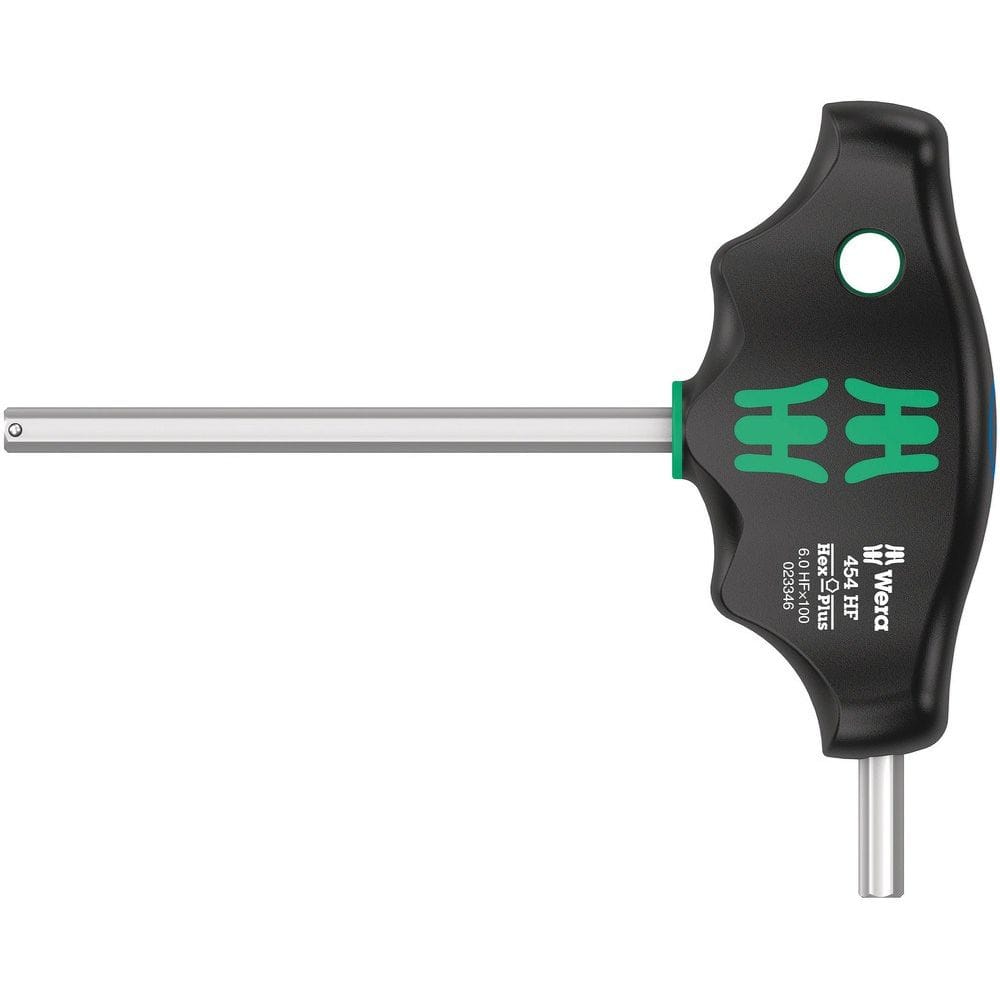 454 HF T-GREEP ZESKANT-SCHROEVENDRAAIER HEX-PLUS MET VASTHOUDFUNCTIE, 6.0 X 100 MM-0