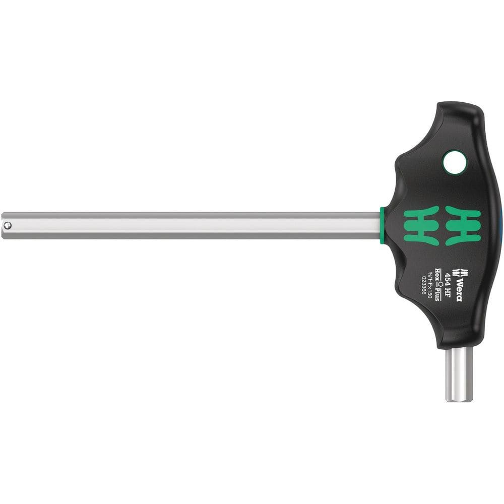 454 HF T-GREEP ZESKANT-SCHROEVENDRAAIER HEX-PLUS MET VASTHOUDFUNCTIE, DUIMS, 3/8" X 150 MM-0