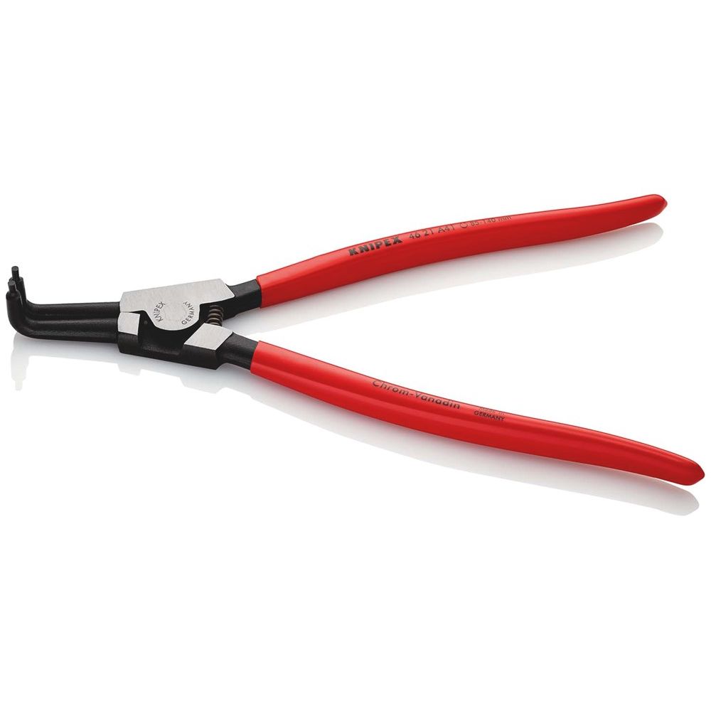 KNIPEX 46 21 A41 Borgveertang voor buitenringen op assen met kunststof bekleed zwart geatramenteerd-0