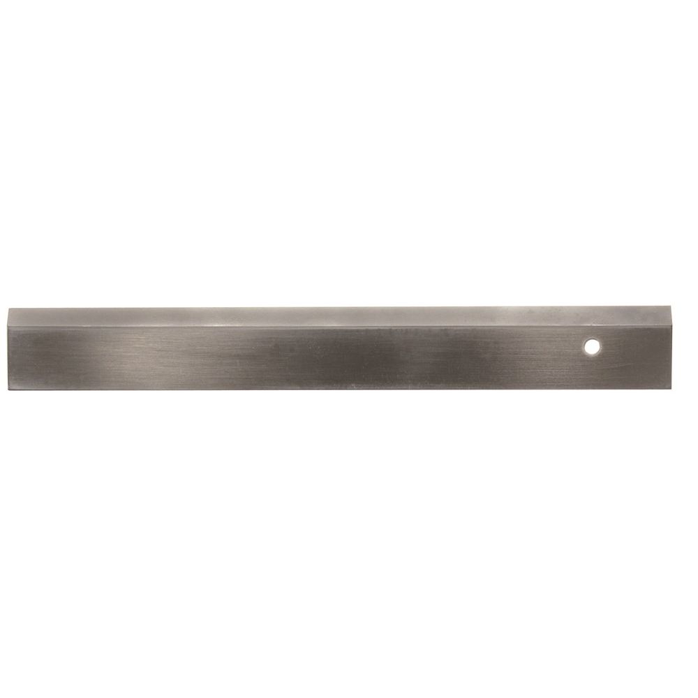 Werkplaatsliniaal 400x40x5mm met schuine kant, verzinkt-0
