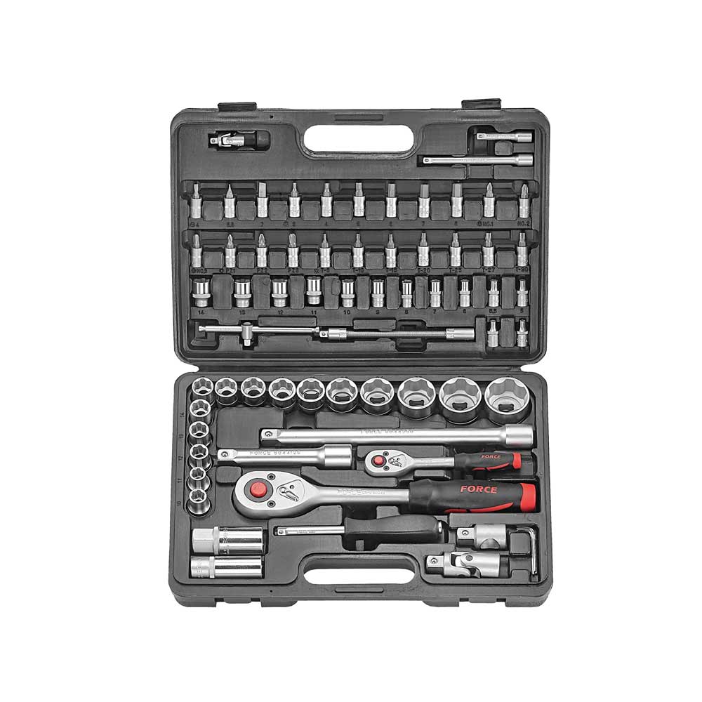 68pc 6pt. Flank socket set