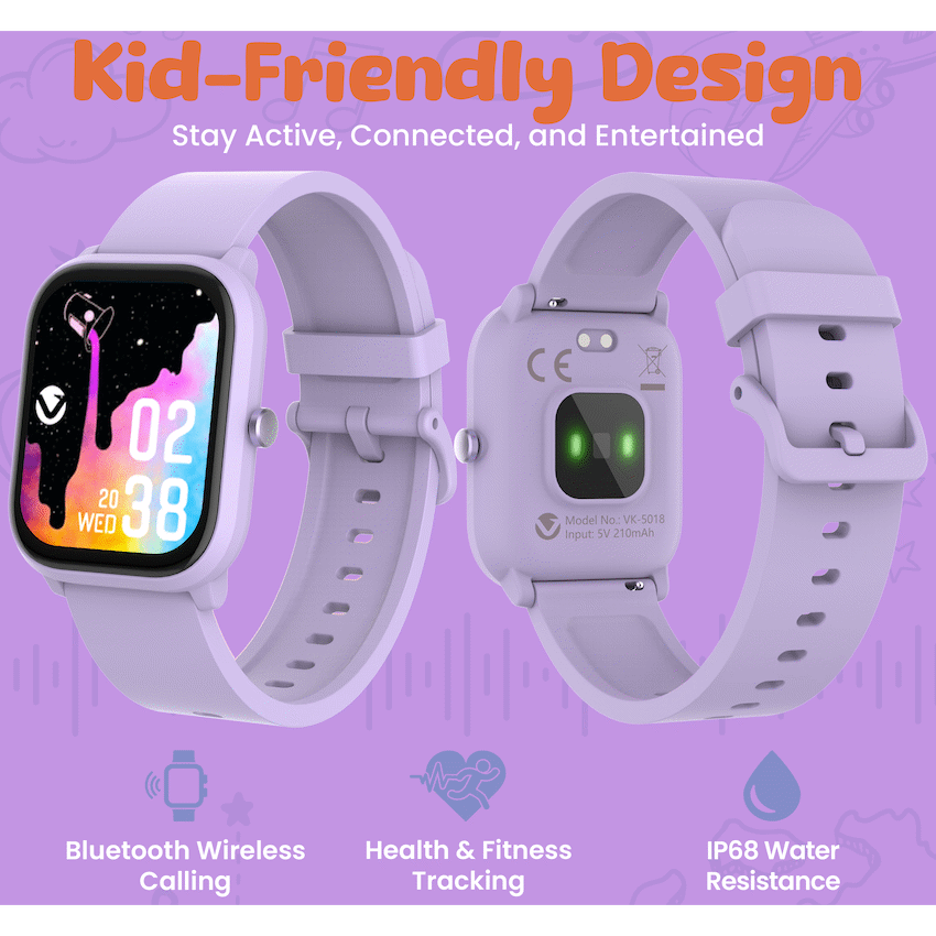 Volkano Vivo Kinder-smartwatch – Paars