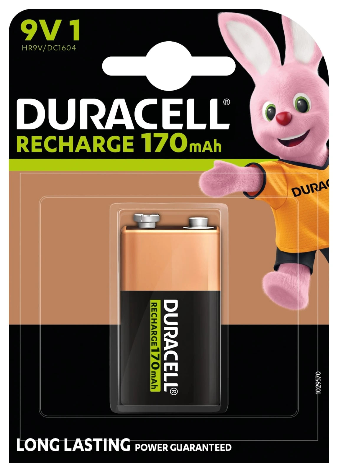 Duracell Oplaadbare Batterij Ultra 9V 1st.