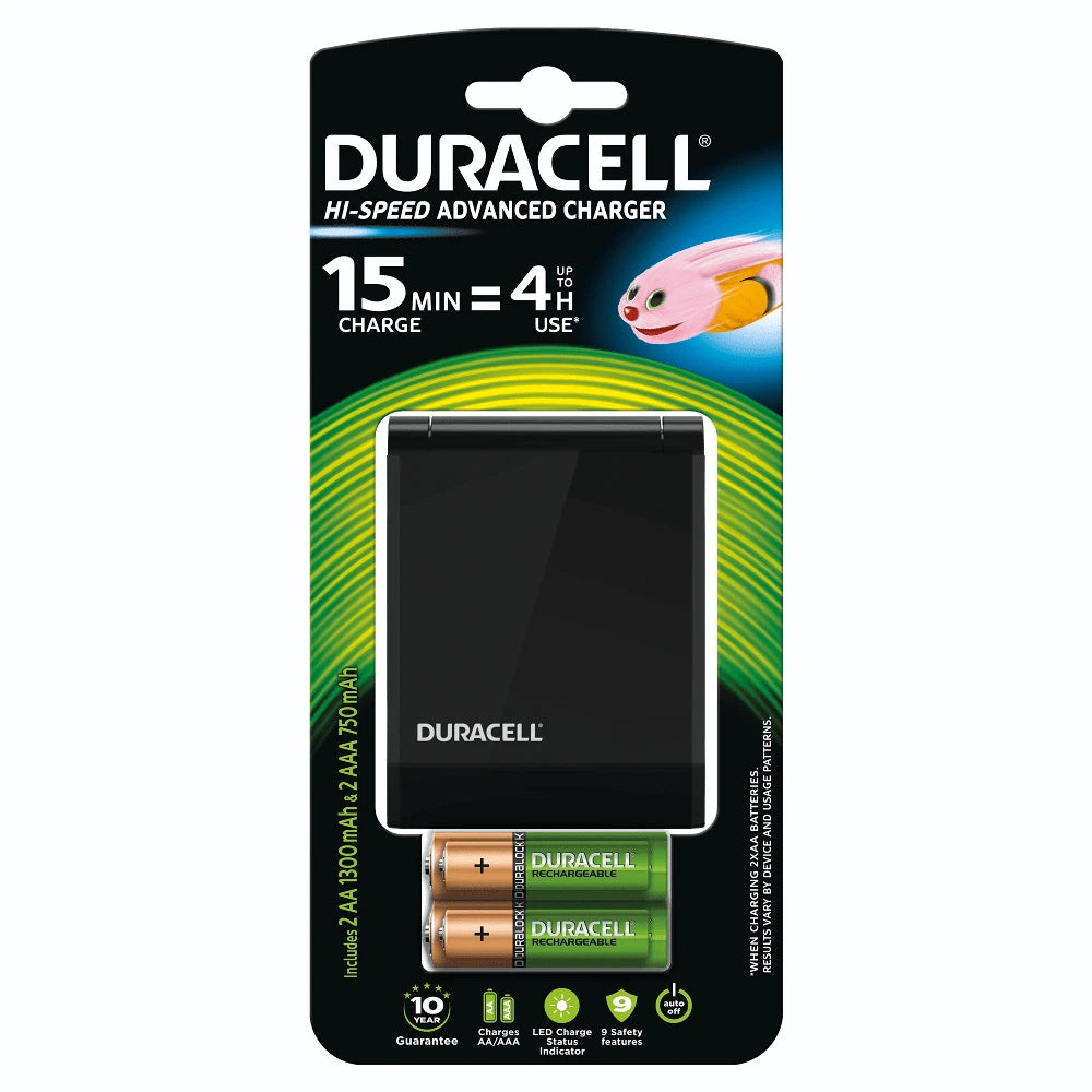 Duracell Oplader CEF 27 Hi-Speed 15