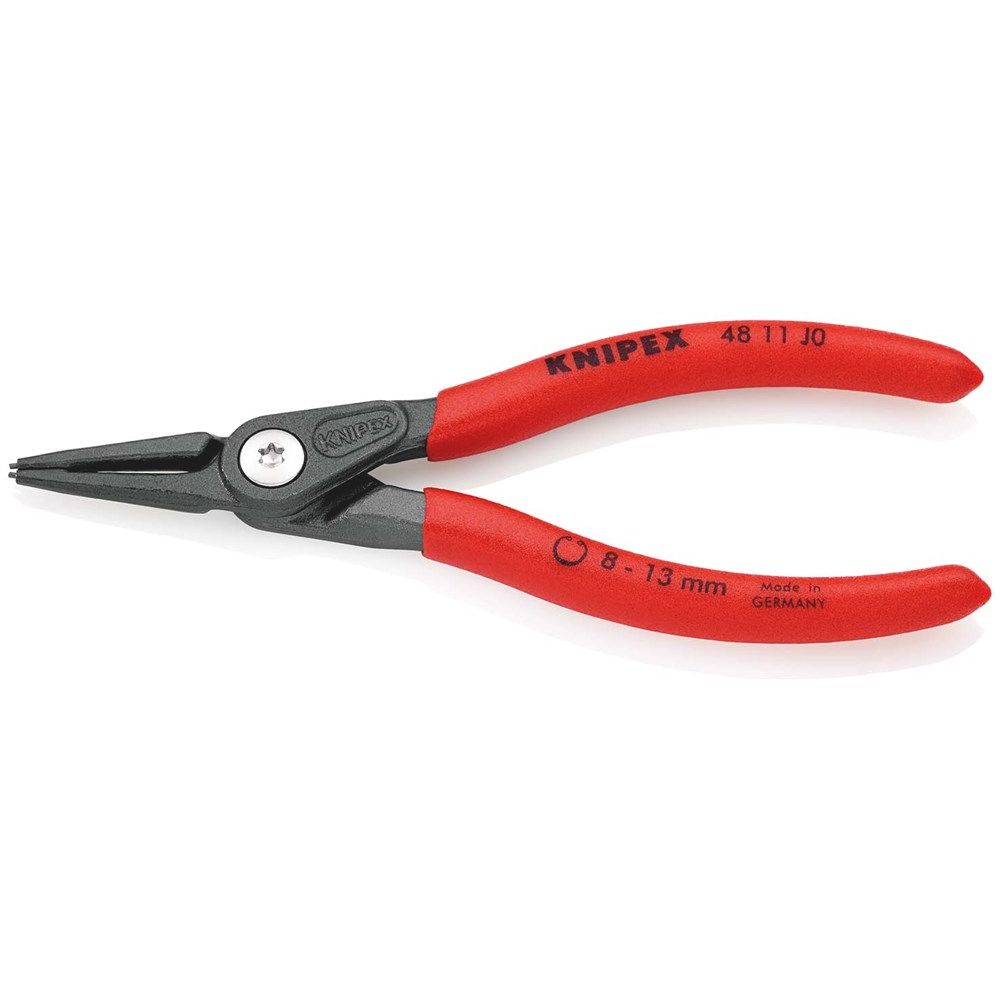 KNIPEX 48 11 J0 Precisie-borgveertang voor binnenringen in boringen met anti-slip kunststof bekleed-1