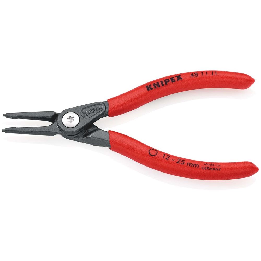 KNIPEX 48 11 J1 Precisie-borgveertang voor binnenringen in boringen met anti-slip kunststof bekleed-2