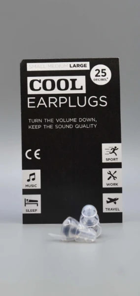Cool Ears Earplugs met koker (20dB)