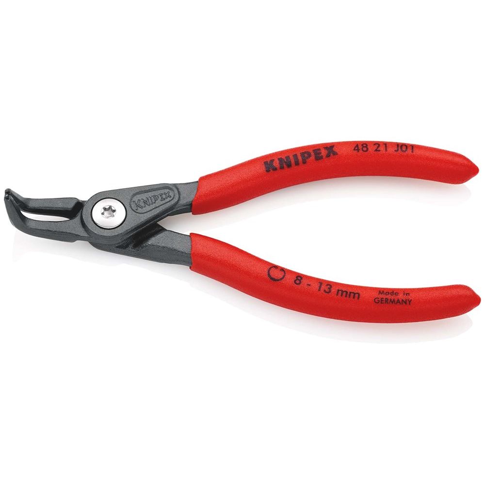KNIPEX 48 21 J01 Precisie-borgveertang voor binnenringen in boringen met anti-slip kunststof bekleed-1