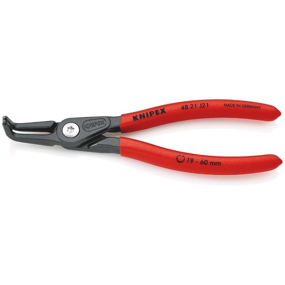 KNIPEX 48 21 J21 Precisie-borgveertang voor binnenringen in boringen met anti-slip kunststof bekleed-0