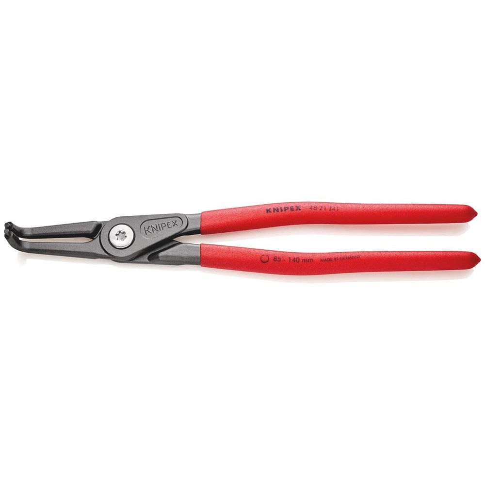 KNIPEX 48 21 J41 Precisie-borgveertang voor binnenringen in boringen met anti-slip kunststof bekleed-0