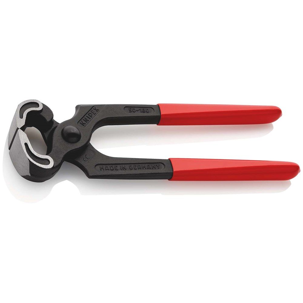 KNIPEX 50 01 180 Nijptang met kunststof bekleed zwart geatramenteerd 180 mm-0
