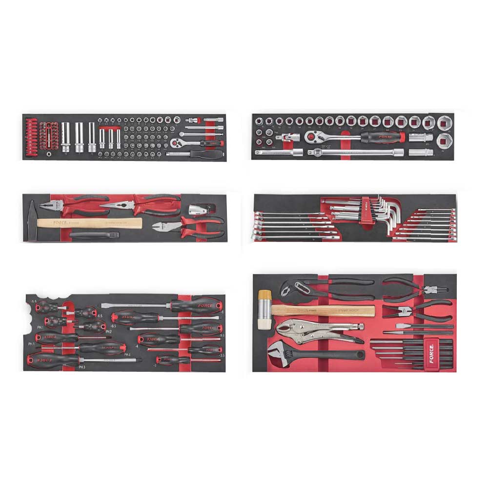 5-Tier Tool box with 187pc tools (EVA)