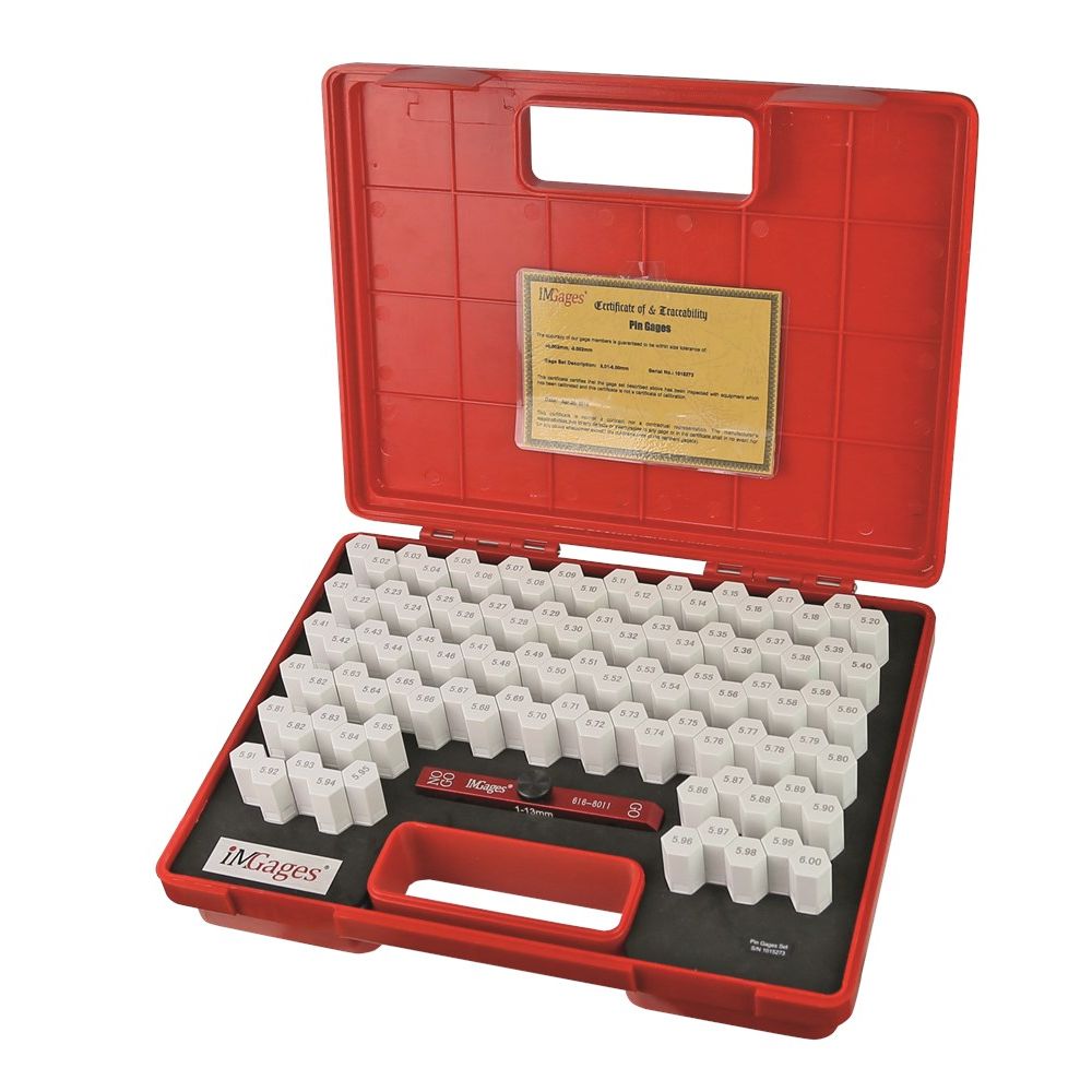 100-dlg. set meetstiften 4,01-5,00mm met houder-0