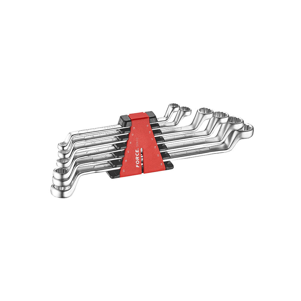 6pc 75 degree offset ring wrench (SAE)
