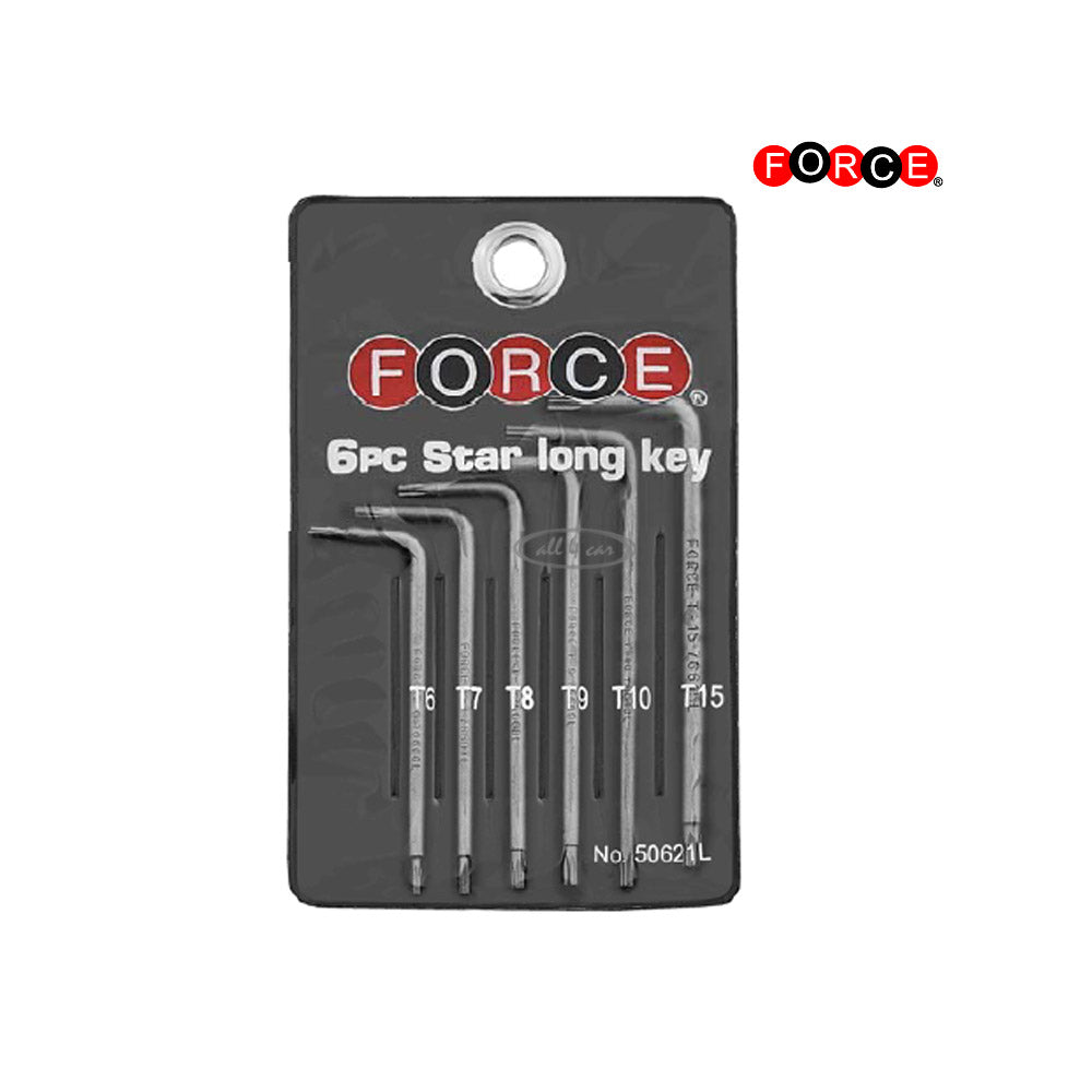 6pc Star long key