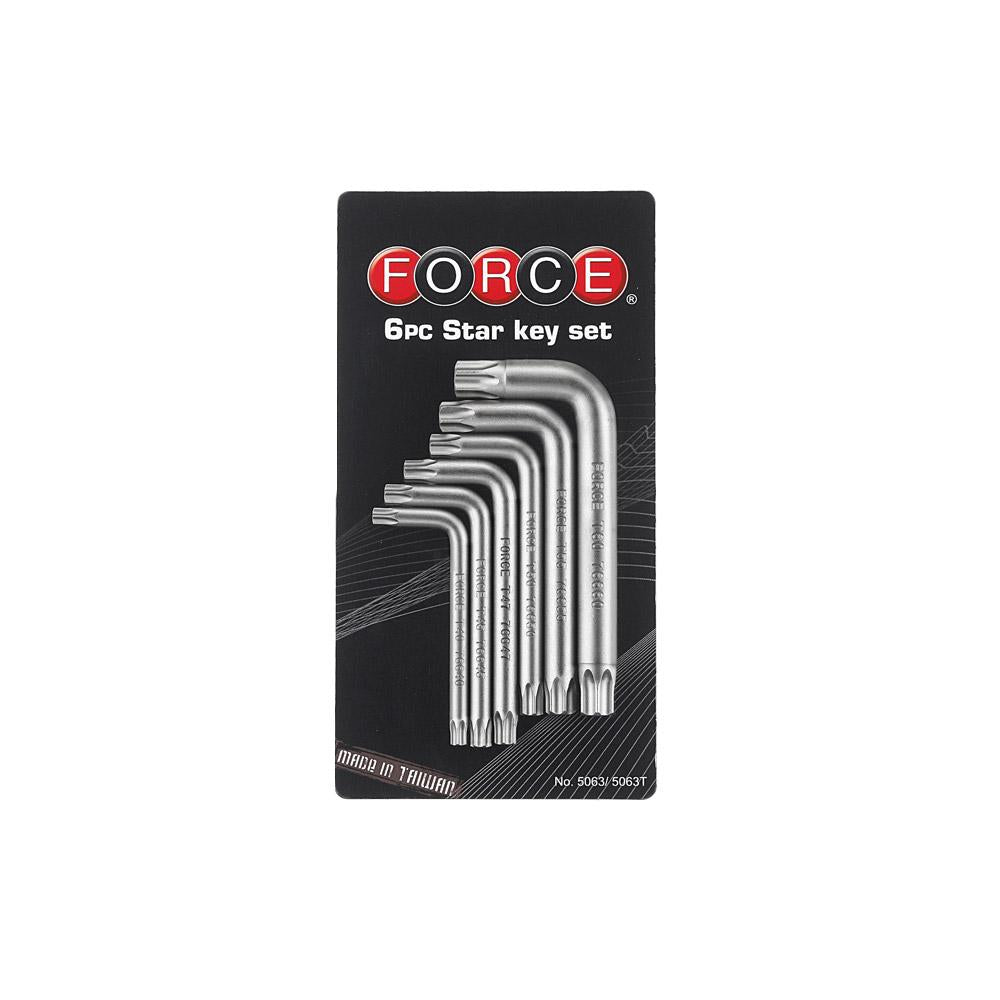 Torx sleutel set 6-delig