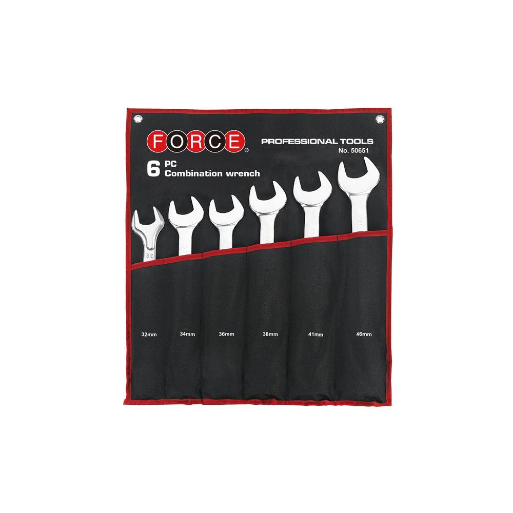Combinatiesleutel set (32-46mm) 6-delig