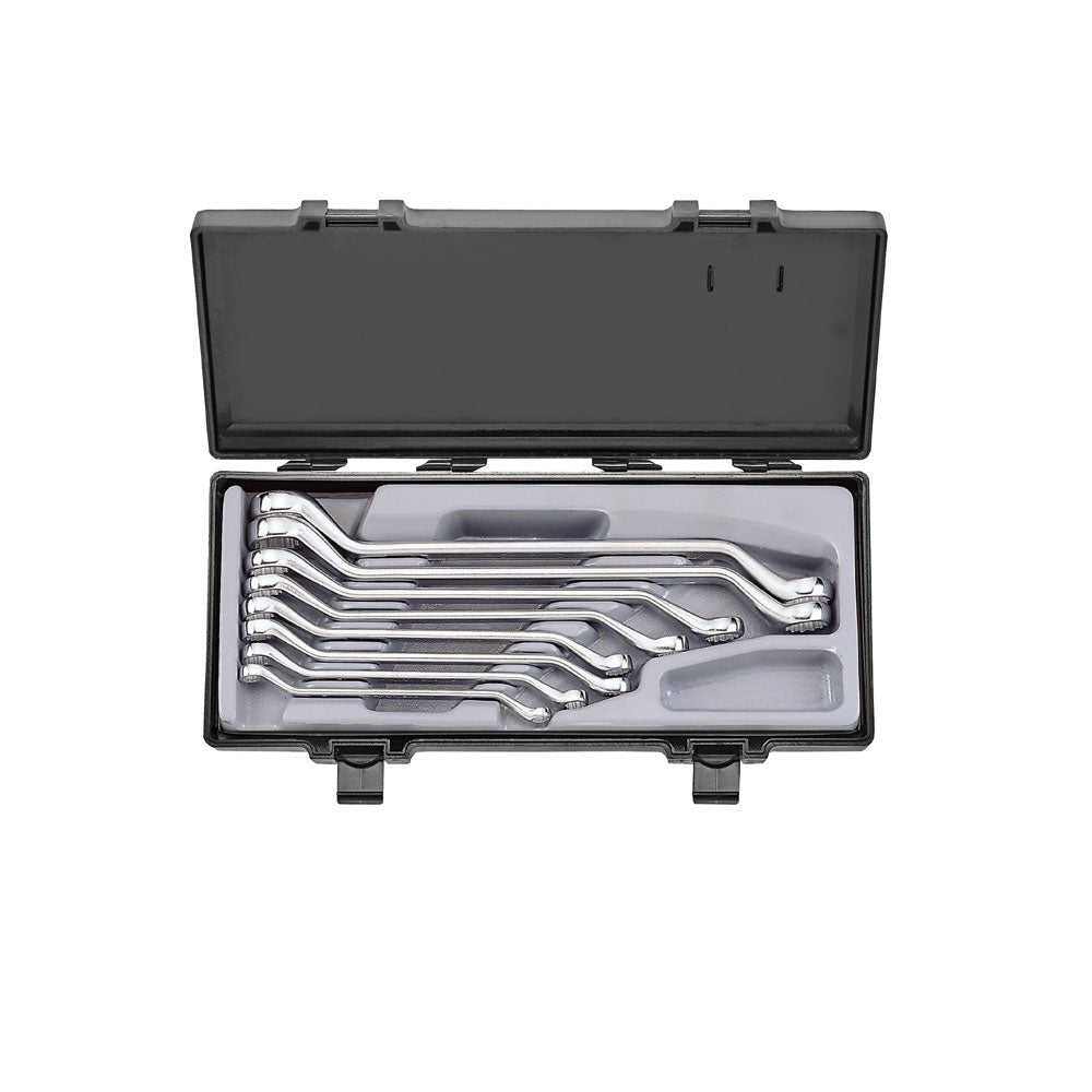 8pc 45 offset ring wrench