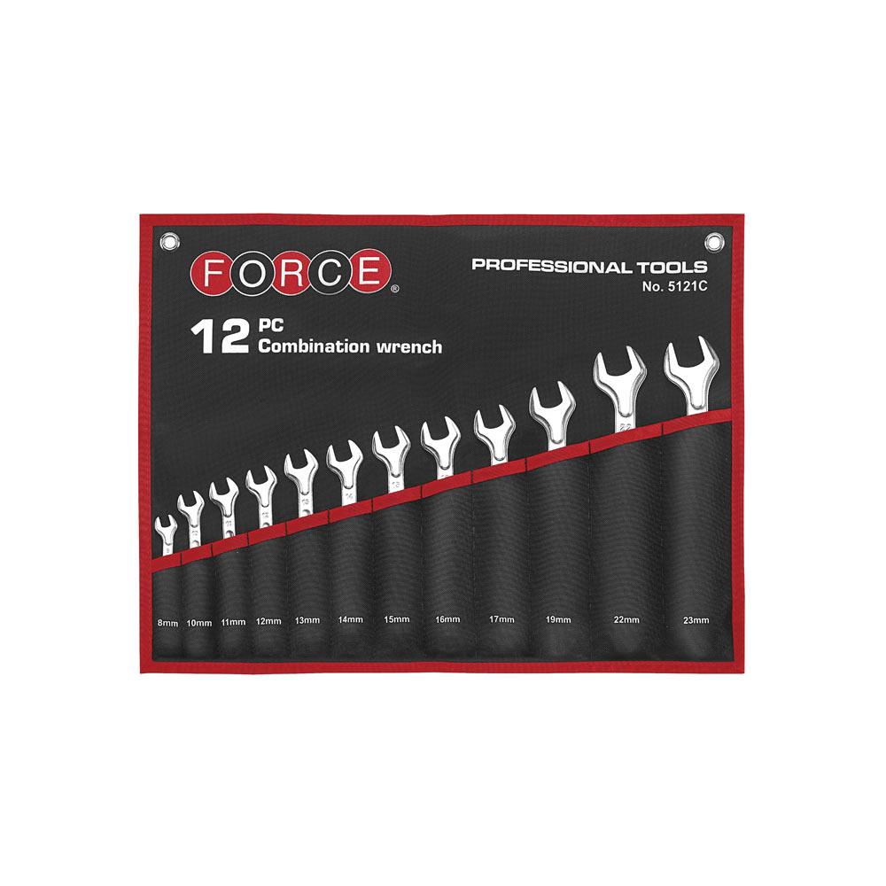 12pc combination wrench(mm) (cloth bag)