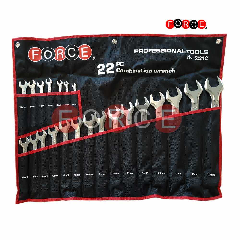 22st. Combinatiesleutel (stoffen tas)