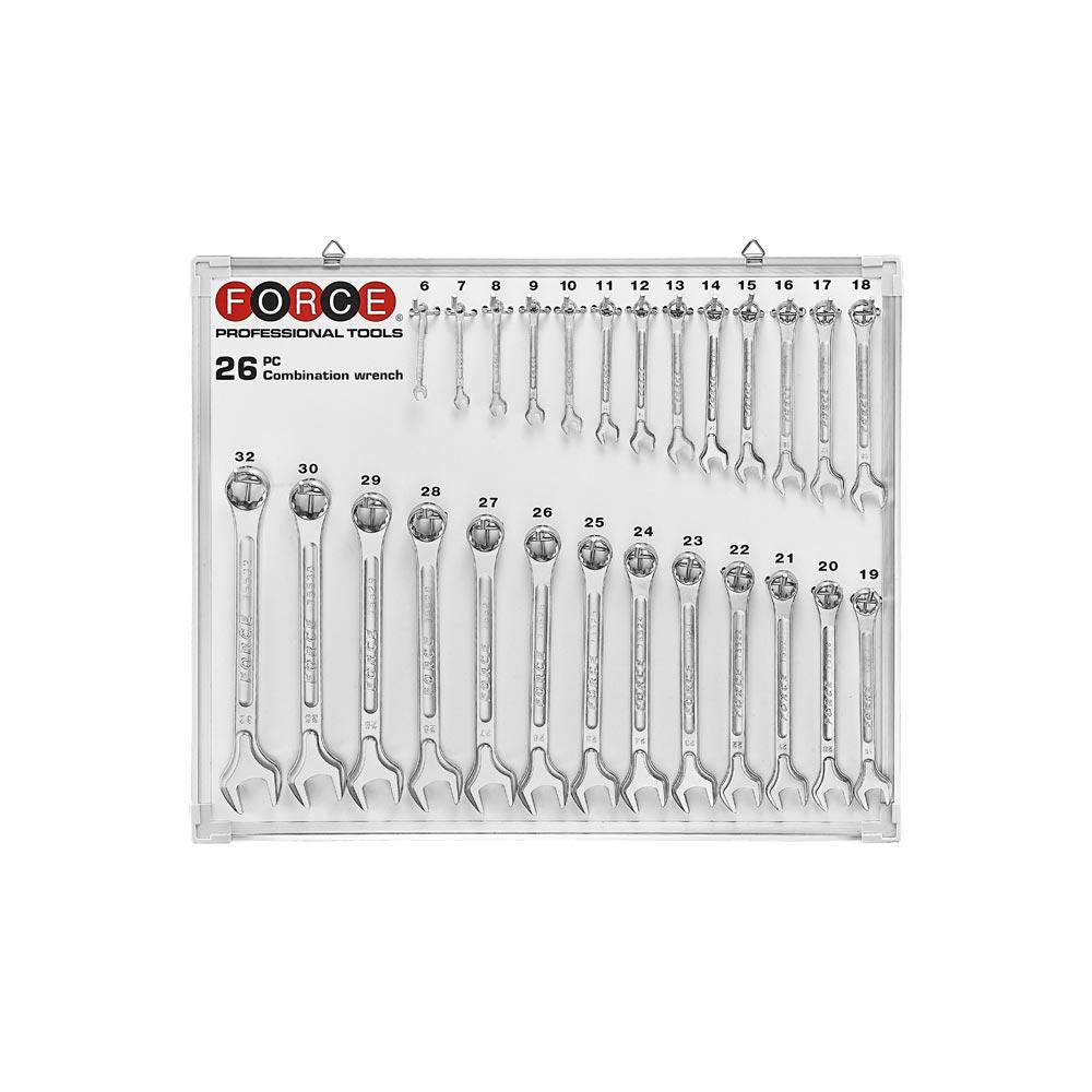 Steekringsleutel set 26-delig