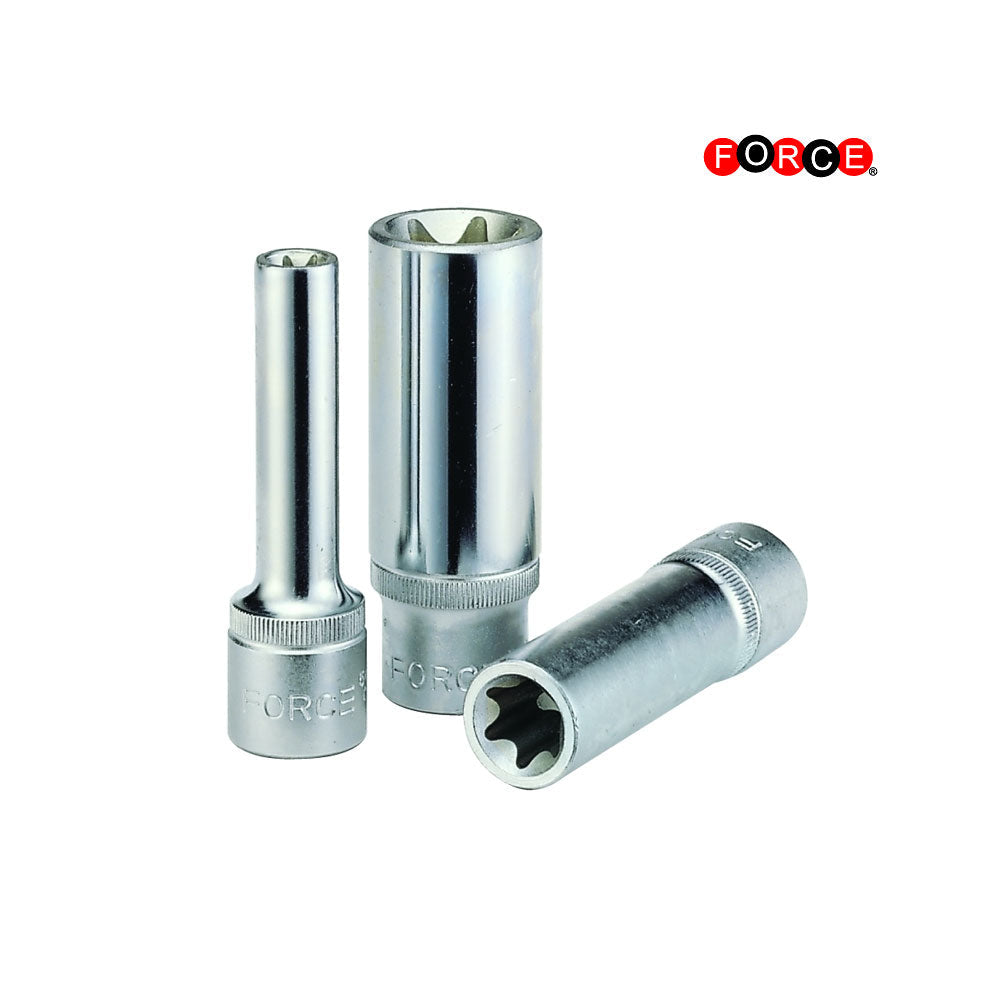 1/4" Torx lang dop (50mmL) E6