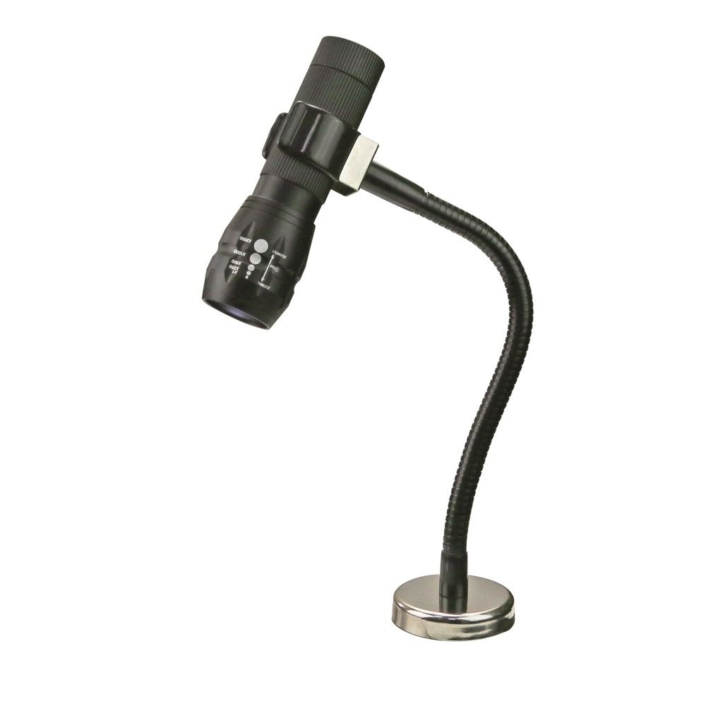 LED-Leuchte flexiblem Gestange rundem Dauermagnet 15kg.-2