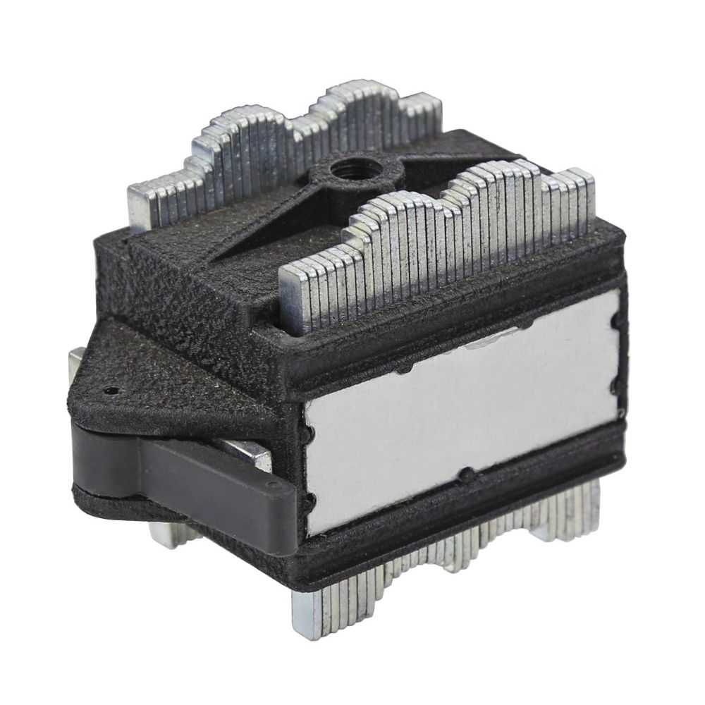Lamellen-Magnetfuss mit Gewinde M8 75x47x54, Magnetkraft 60kg-0