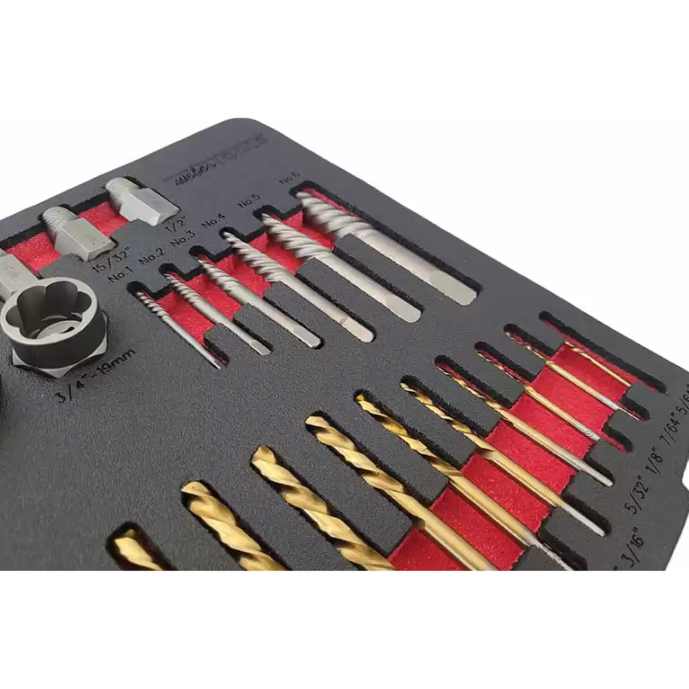 54pcs Screw extractor/Drill bit set