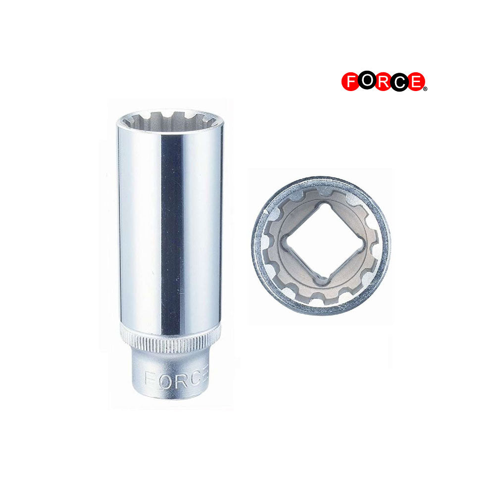 1/2" Deep spline socket 10
