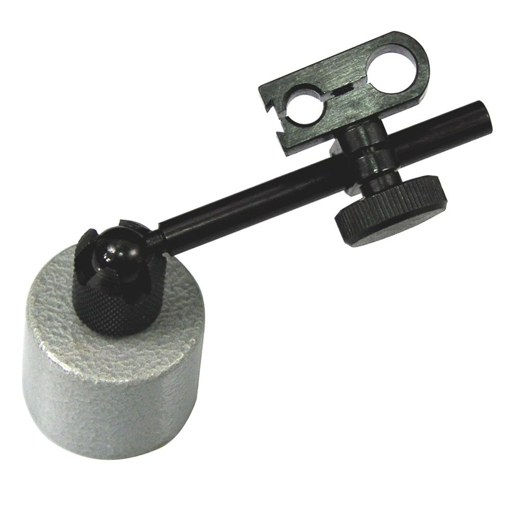 Messstativ mit Permanementmagnet 17 kg Haftkraft Kugelgestange, Hohe 89mm-0