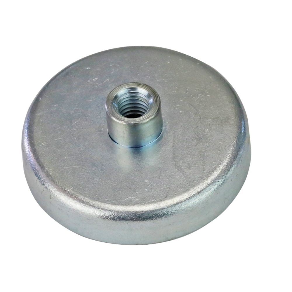 Dauermagnet-Fu mit Gewinde 78 kg Haftkraft, Fu 80x18mm,-0