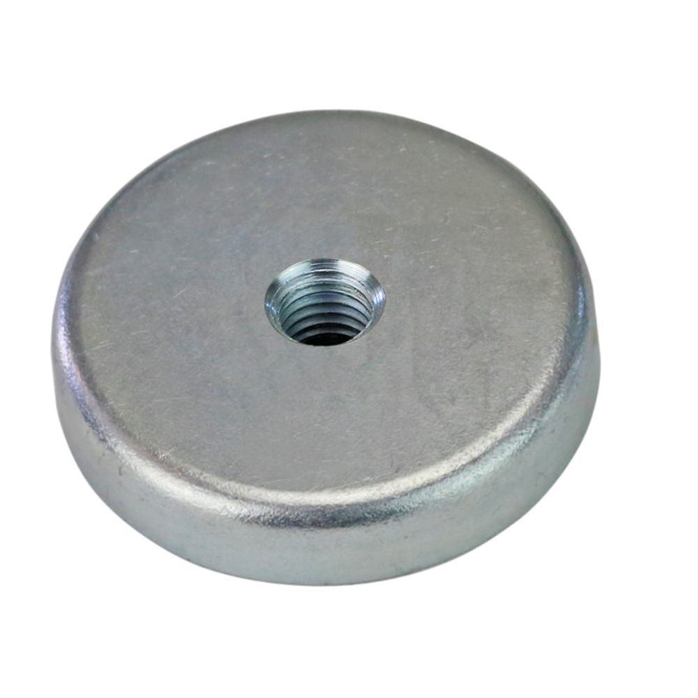 Dauermagnet-Fu mit Gewinde 36 kg Haftkraft, Fu 80x13mm,-1