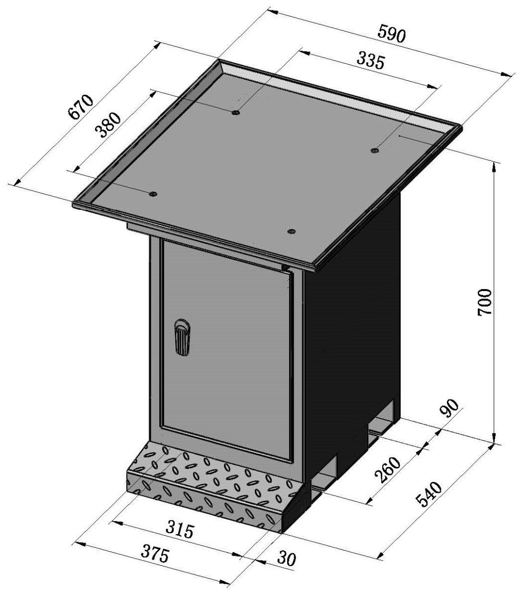Bernardo Onderbouw BF 5 voor BF 30 Super - afbeelding 2