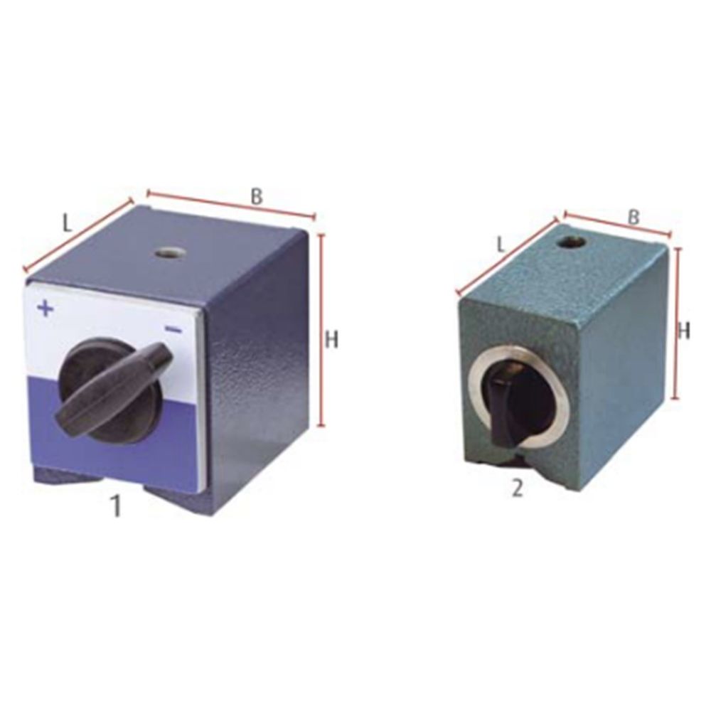Magnetische voet 55x46x70mm Draad M10, 60kg-0