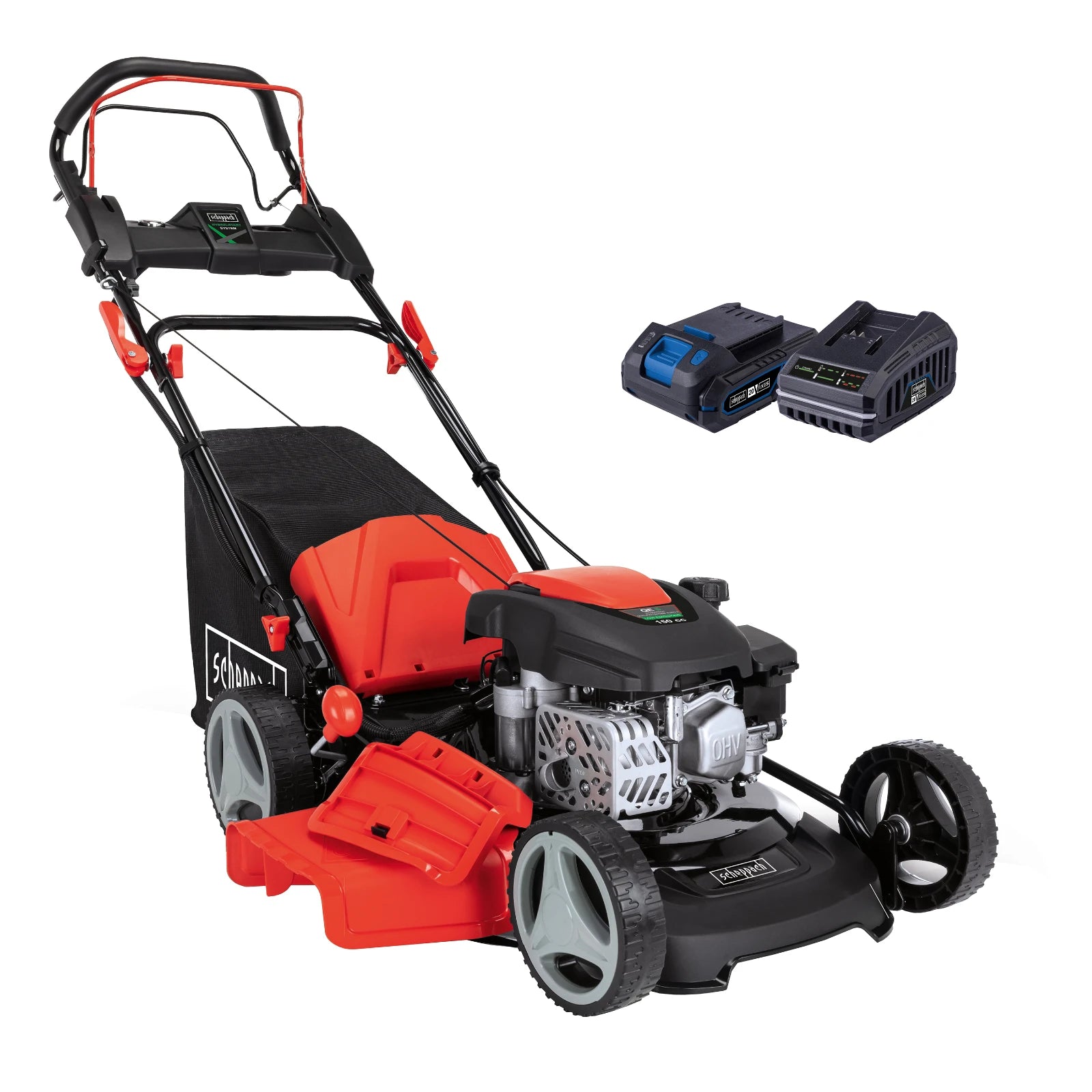 Scheppach Grasmaaier zelfaan. E-Start MS150-46E