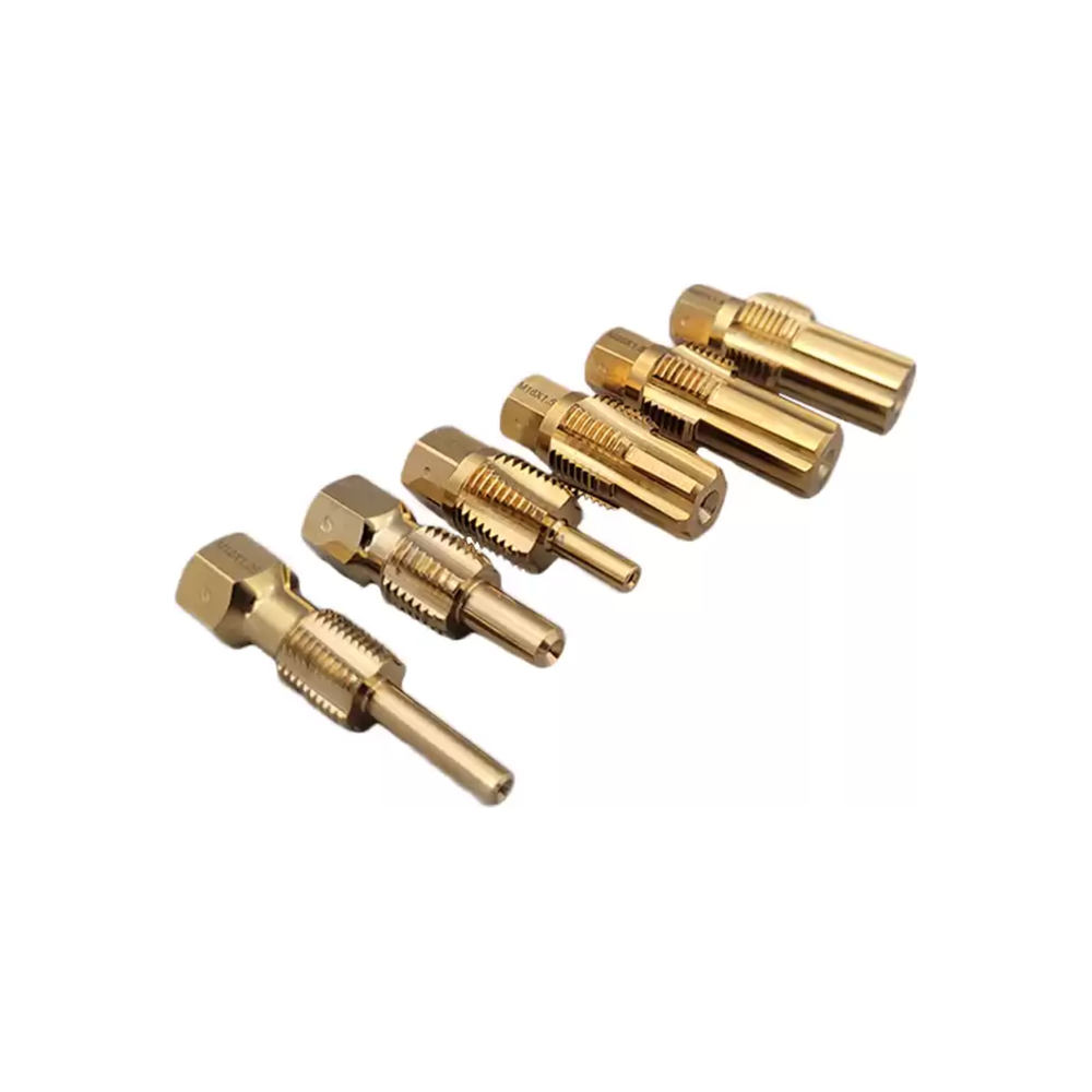 6-delige sensorkraanset M12,14,16,18,20 en 22 X 1,5 Titanium geplateerd