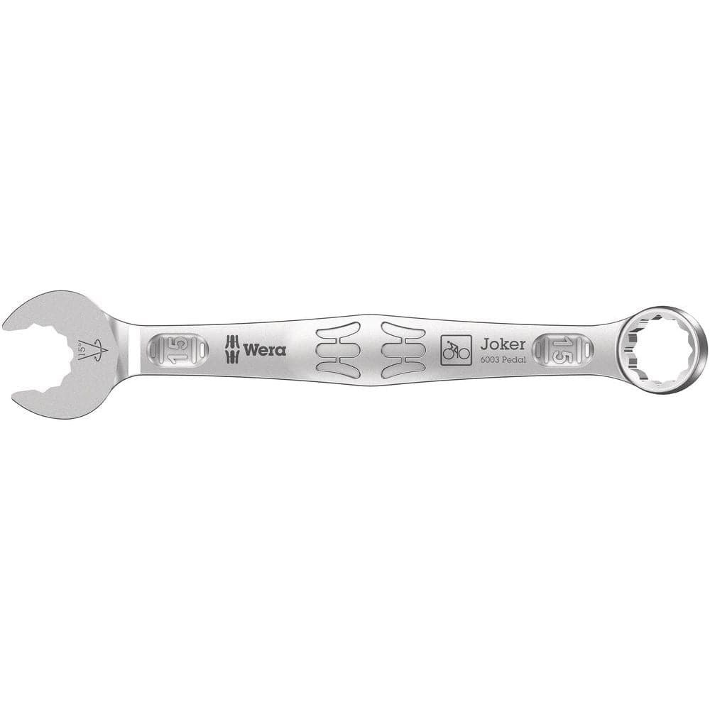 6003 JOKER PEDAL, RINGSTEEKSLEUTEL MET EXTRA PLATTE BEKZIJDE, 15 MM-0