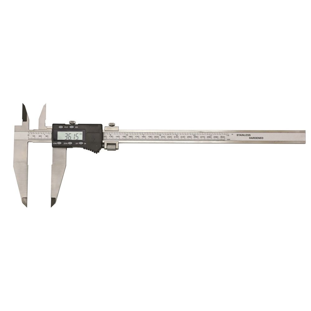 Digitale controlle schuifmaat 300x90mm met kruispunten/messnavel-0