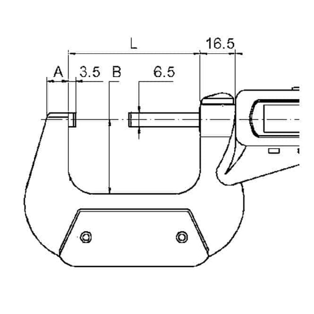 Digitale micrometer 75-100mm HM, automat-3