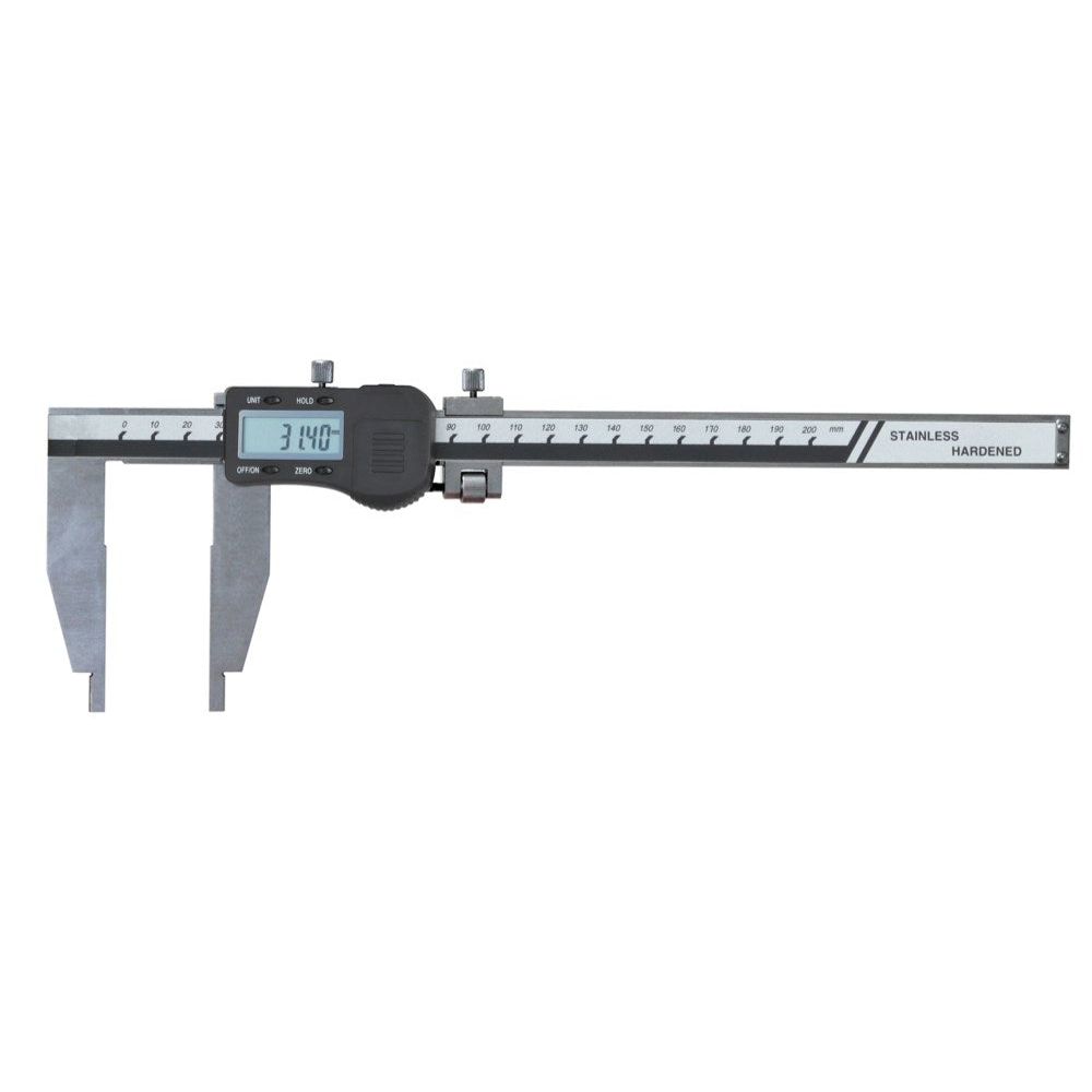 Digitale werkplaats schuifmaat 300x90mm RVS, zonder punten-0