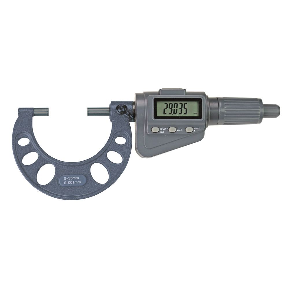 Digitale micrometer 0-35mm RB6, met ratelkoppeling-0