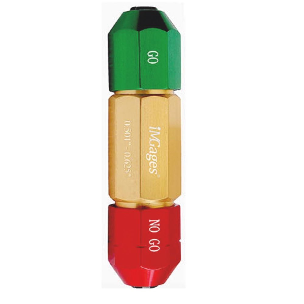 Messstift-Halter f. Messstifte 14,5-19,5mm, m. Go und NO GO Seite-0
