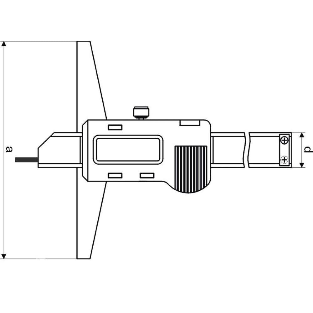 Digitale diepteschuifmaat 500x150mm-2