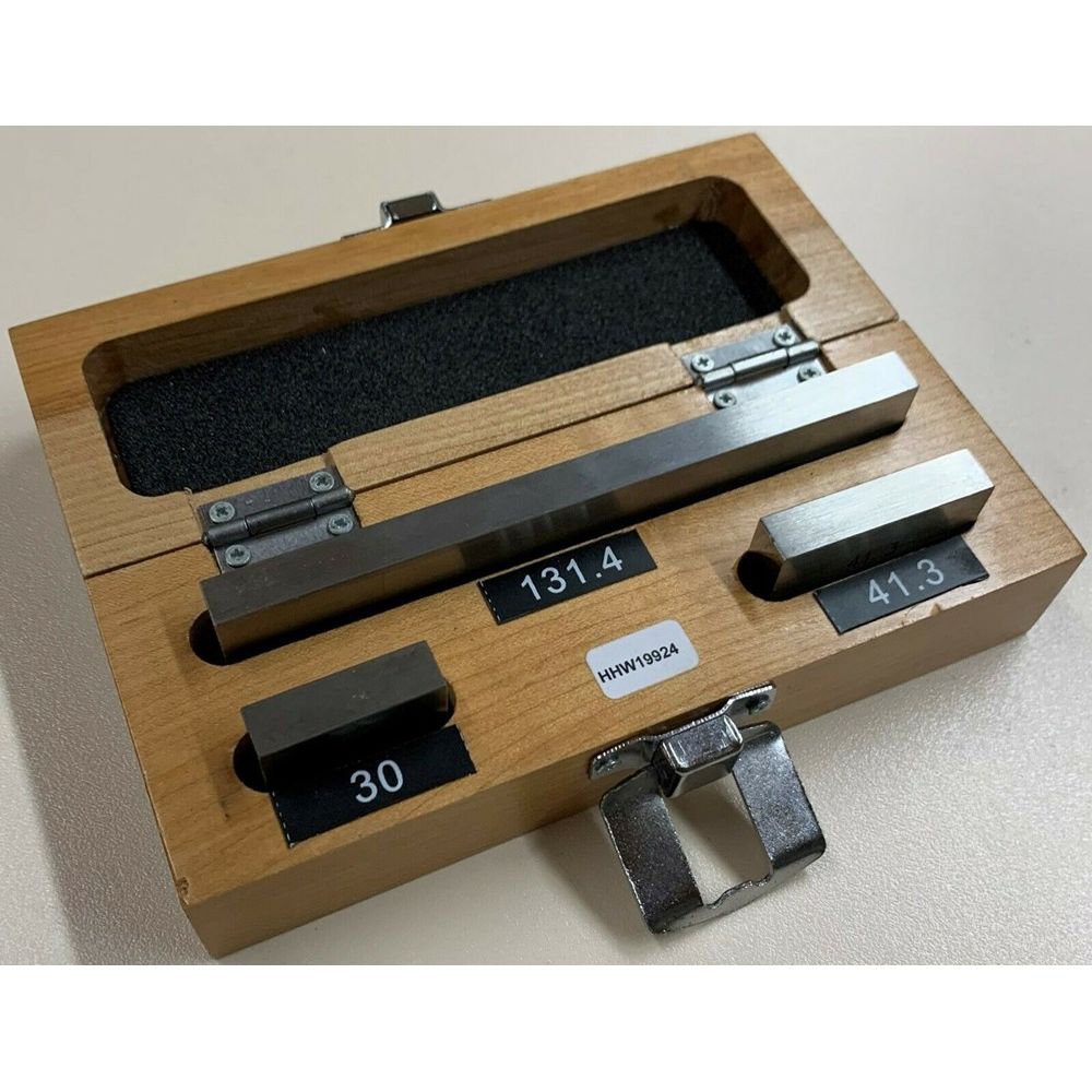 Prufsatz f.Messschieber DIN EN 3tlg 41,3+131,4/+ Einstellr. 20mm-0
