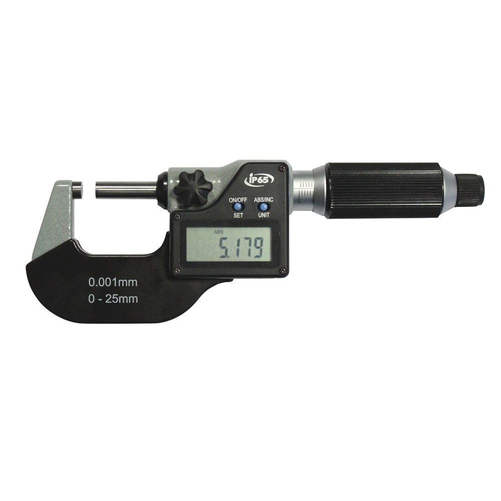Digitale micrometer 75-100mm IP65 ABS functie, Stg. 2,0mm-0