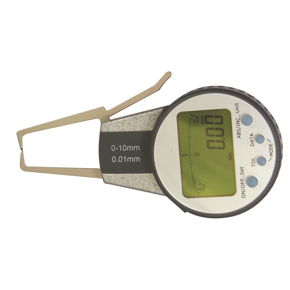 Digitale buitenmicrometer 10-30mm ronde punten R0,75-0